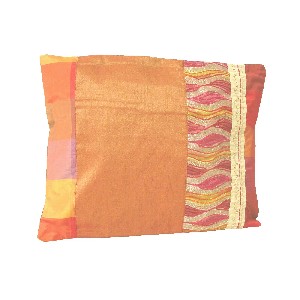 FUNDA COJIN RECTANGULAR NARANJA