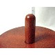 PORTAROLLOS COCINA ACERO BASE MADERA