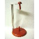 PORTAROLLOS COCINA ACERO BASE MADERA