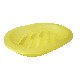 JUEGO 4 PIEZAS BAÑO PLASTICO FLOR AMARILLO