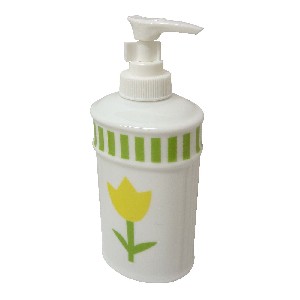 DOSIFICADOR ESTRIAS RAYAS TULIPAN VERDE