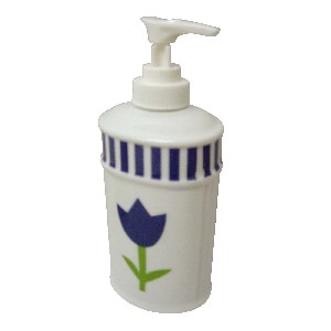 DOSIFICADOR ESTRIAS RAYAS TULIPAN AZUL