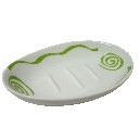 JABONERA CURVA OLAS SIMBOLO VERDE