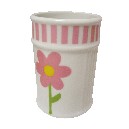 VASO BAÑO ESTRIAS MARGARITA ROSA RAYAS