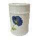 VASO BAÑO ESTRIAS AMAPOLA AZUL