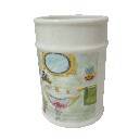 VASO BAÑO ESTRIAS BAÑO ROCOCO