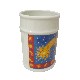 VASO BAÑO ESTRIAS ASTROS AZUL