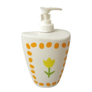 DOSIFICADOR CURVA TULIPAN TOPOS NARANJA
