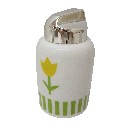 AZUCARERO MIELERA RAYAS TULIPAN VERDE