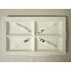 ENTREMESERO PINCHOS PORCELANA BLANCO 
