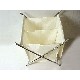 ROPERO CUADRADO TAPA PLEGABLE DOBLE