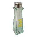 SALERO CRISTAL PRISMA LETRA AMARILLO