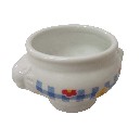 BOWL SALSERA 150ML FLOR VICHY AZUL