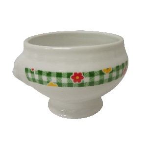 BOWL SOPERA 450ML FLOR VICHY VERDE