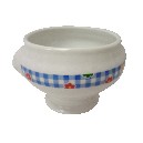 BOWL SOPERA 450ML FLOR VICHY AZUL