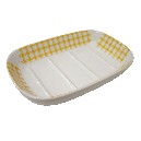 JABONERA OVALADA VICHY AMARILLO