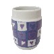 VASO BAÑO BORDE CORAZON AZUL