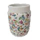 VASO BAÑO BORDE TAPICERIA ROSA
