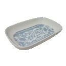 JABONERA BORDE BAÑO TOALLA AZUL