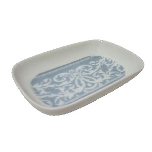 JABONERA BORDE BAÑO TOALLA AZUL