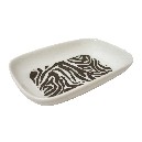 JABONERA BORDE BAÑO CEBRA NEGRO