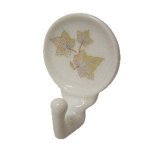 PERCHA COLGADOR ADHESIVA HIEDRA NARANJA