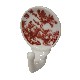 PERCHA COLGADOR ADHESIVA CLASICO ROJO