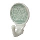 PERCHA COLGADOR ADHESIVA TOALLA VERDE