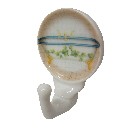 PERCHA COLGADOR ADHESIVA BAÑERA VERDE