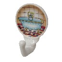PERCHA COLGADOR ADHESIVA DIBUJO BAÑERA