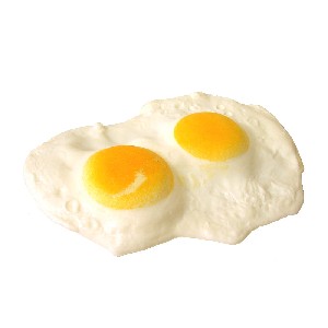 IMITACION ALIMENTO HUEVO FRITO DOBLE