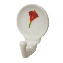 PERCHA COLGADOR ADHESIVA CALA ROJA
