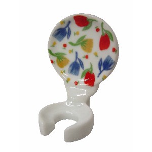 SOPORTE CEPILLO PARED TULIPANES GRAN