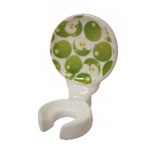 SOPORTE CEPILLO PARED MANZANA VERDE