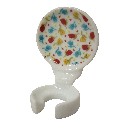 SOPORTE CEPILLO PARED TULIPANES PEQUEÑOS