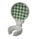 SOPORTE CEPILLO PARED VICHY VERDE