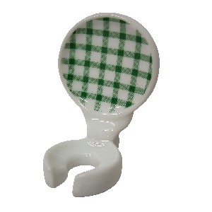 SOPORTE CEPILLO PARED VICHY VERDE