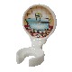 SOPORTE CEPILLO PARED DIBUJO LAVABO