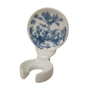 SOPORTE CEPILLO PARED CLASICO AZUL