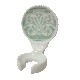 SOPORTE CEPILLO PARED TOALLA VERDE