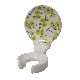 SOPORTE CEPILLO PARED ADHESIVA ORQUI