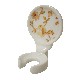 SOPORTE CEPILLO PARED TRAMA MARRON