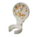 SOPORTE CEPILLO PARED TRAMA MARRON
