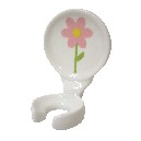 SOPORTE CEPILLO PARED MARGARITA ROSA