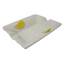 CENICERO RECTANGULAR PEQUEÑO LIMONES