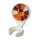SOPORTE CEPILLO PARED CUADROS NARANJA