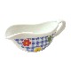 SALSERA CON ASA 140ML FLOR VICHY AZUL