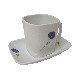 TAZA PLATO RECTA 300ML AMAPOLA AZUL