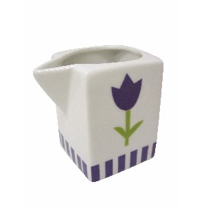 LECHERA MING RAYAS TULIPAN AZUL