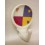 PERCHA COLGADOR ADHESIVA CORAZON COLORES